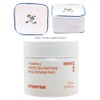 Innisfree Vita C Green Tea Enzyme Blemish Toning Pads 60 sheets + Play Green Cosmetic Pouch (Blue) / 이니스프리 비타C 그린티 엔자임 잡티 토닝 패드 60매+플레이그린 화장품 파우치 (블루)