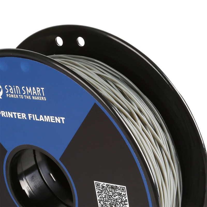 SainSmart - 101-90-166 Gray Flexible TPU 3D Printing Filament, 1.75