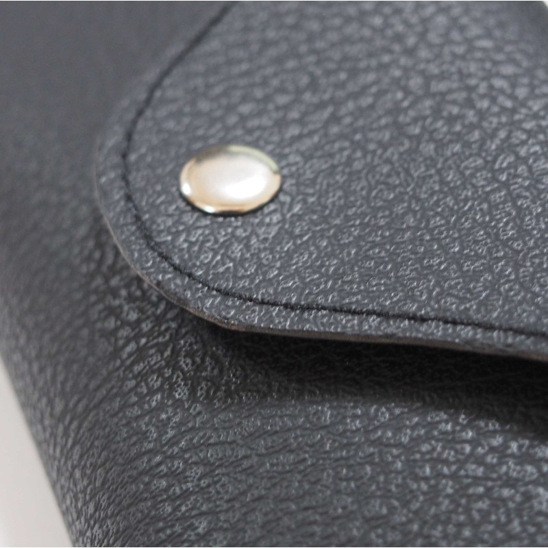 Leather Wind Fabric Classic Frame Sunglasses Plain Glasses Case