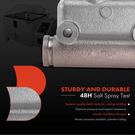 A-Premium Brake Master Cylinder with Reservoir and Cap Compatible with Ford Vehicles - F-100 1953 1954 1955 1956 - Replaces# 5461320, B3C-2140-A