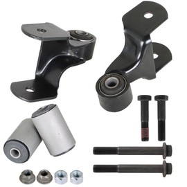 WFLNHB Front Leaf Spring Shackles Hanger Brackets Repair Kit Replace E5TZ5K316A, Replacement for Ford F250 4WD 1980-1996