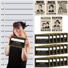 musykrafties Roaring 20s Mug Shot photo Booth Props, Height Chart