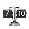 KENJIEY Flip Clock,Retro Flip Down Clock Mechanical Digital Flip Desk