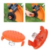 Jicyor Pack of 4 Trimmer Thread Spool, Trimmer Spool Cap,