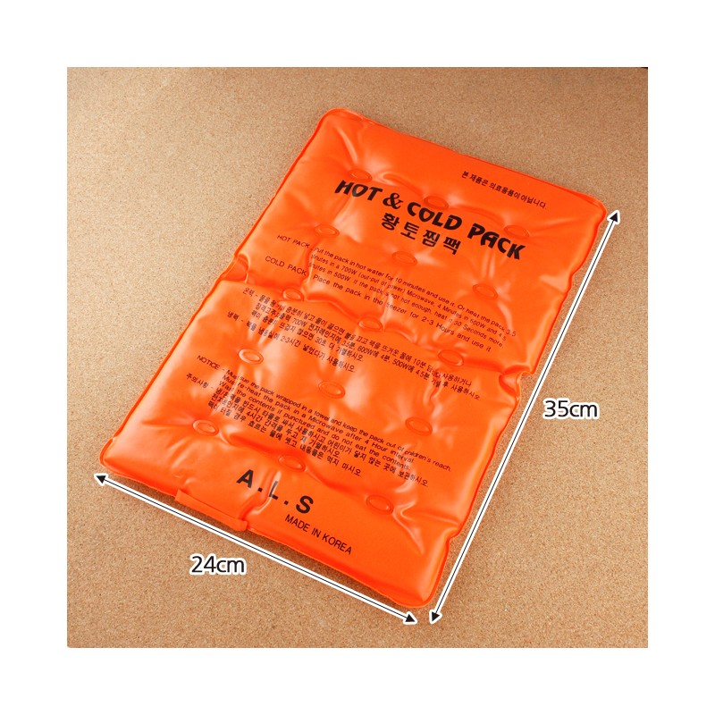 Red clay cold/warm compress (large)