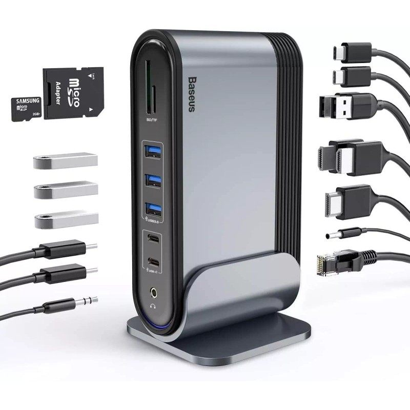 BASEUS 17-in-1 USB C DOCKING STATION TO CAST ON 3