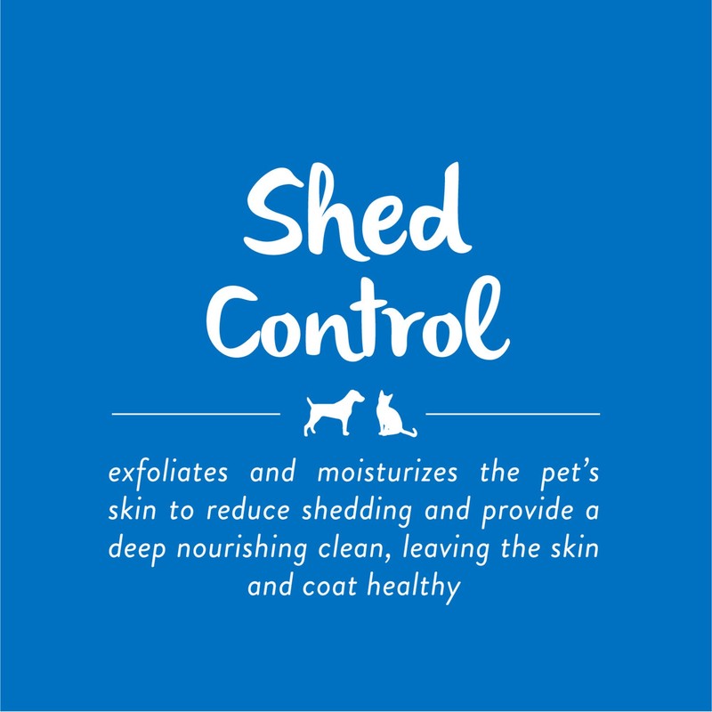 TropiClean Dog Shampoo Grooming Supplies - Shed Control Shampoo for