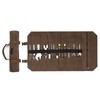 Tool Roll Bag, Durable, Waxed Canvas, Tool Roll Bag, Multi-Purpose