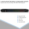 Technical Pro 1U Rack Mount DB Display with 8 Outlet