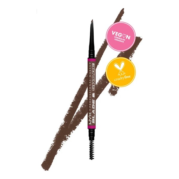 Lápiz de Cejas NYX Blade & Shade | Pigmentos Suaves