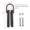 Forellfit 1.5” Climbing Rope Clamp，2 Sets Rope Climb Clasp Workout