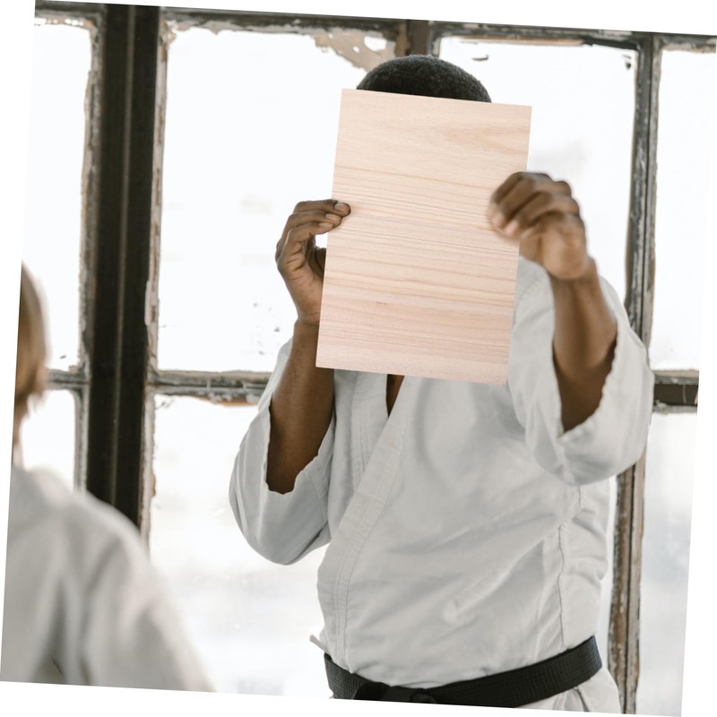 WOONEKY Professional Taekwondo Board 10pcs Wooden Breaking Plank for Martial