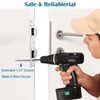 weiwei Double Holes Door Strike Plate, Metal Door Latch Plate