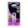 Feit Electric 100-Watt Halogen Bulb, Dimmable, GY8.6 Base, 1600 Lumens,