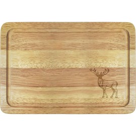 'Majestic Stag' Wooden Chopping/Cutting Board (WB00010312)