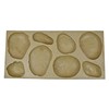 Veneer Stone Rubber Mold for Concrete, River Rock Flats, 23.75x11.5,