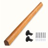 Wooden Handrails, 1-20ft Non-Slip Staircase Handrail, for Home Garden Corridor