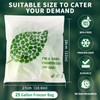 WRAPOK 25 Pack 100% Compostable Gallon Bags Biodegradable Freezer Bags