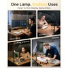 ONEMIX 42" LED Desk Lamp with Clamp, Architect Desk Light