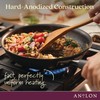 Anolon Advanced Home Hard Anodized Nonstick Deep Frying Pan/Skillet with