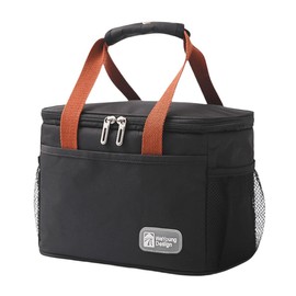 FAVORTALK Lunch Bags for Women Men Girls Boys Insulated Lunch Bags for Boys Portable Lunch Cooler Bag for School Water-Resistant Lining Lunch Box for Women - Men - Kids and Students - Travel - 11810