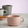 Typhoon 1401.839 Cafe Concept Flat White Pink 300ml, Stoneware