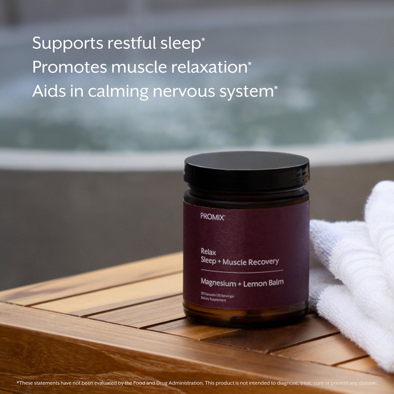 Promix Nutrition Relax | Sleep + Muscle Recovery | Magnesium