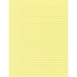 School Smart Ruled Exhibit Paper, 8-1/2 x 11 Inches, Assorted Colors, 500 Sheets - 085454