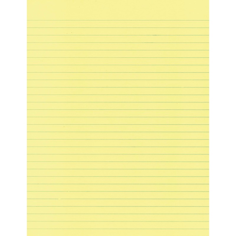 School Smart Ruled Exhibit Paper, 8-1/2 x 11 Inches, Assorted