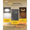 Ensenior 5/6 Inch 5CCT LED Can Lights with Night Light