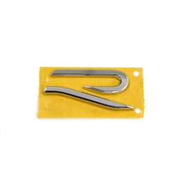 Volkswagen 2GA853675G2ZZ Lettering R Emblem Tuning Sport Logo Chrome Gloss