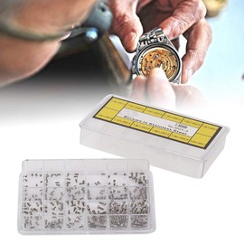 Yuyte Tornillo Trasero Del Reloj, Tornillo De La Tapa Trasera Del Reloj De Acero Inoxidable Herramientas De Reparación Del Reloj Accesorio Para Relojero(4023-A)