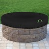 In Ground Fire Pit Cover,Large Round Built In Stone Fire