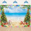 SYUCVQI 7x5 FT Christmas in July Decorations July Christmas Backdrop