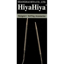 HiyaHiya Circular 20 inch (50cm) Steel Knitting Needle Size US 8 (5mm) HISTCIR20-8