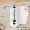 VEHHE Paper Towel Holder Countertop, Stainless Steel Paper Towel Holder