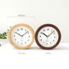 KATOMOKU Dual Use Clock 5, Natural, Km-112NARC, Multipurpose Wall-Mounted Atomic