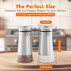 HOME EC Original Salt and Pepper Shakers Set with Adjustable