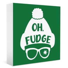 Christmas Vacation Decorations for Home Office Christmas Vacation Movie Holiday Decor for Room Funny Xmas Decorations Decor for Office Kitchen Bathroom Bedroom Living Room Table 5 x 5 Inches