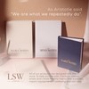 LSW London Mind Notes 6-Month Undated Wellness Journal with Mental