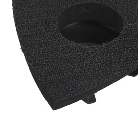Oscillating Multitool Sanding Pad Self Adhesive Stand Opening Sandpaper Stand Triangular Plate Miltitool Set for 3Pcs Mat Kit for Detail Sanders