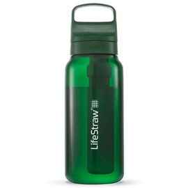 LifeStraw Go 2.0 Water Filter Bottle 1 Litre, Terrace Green