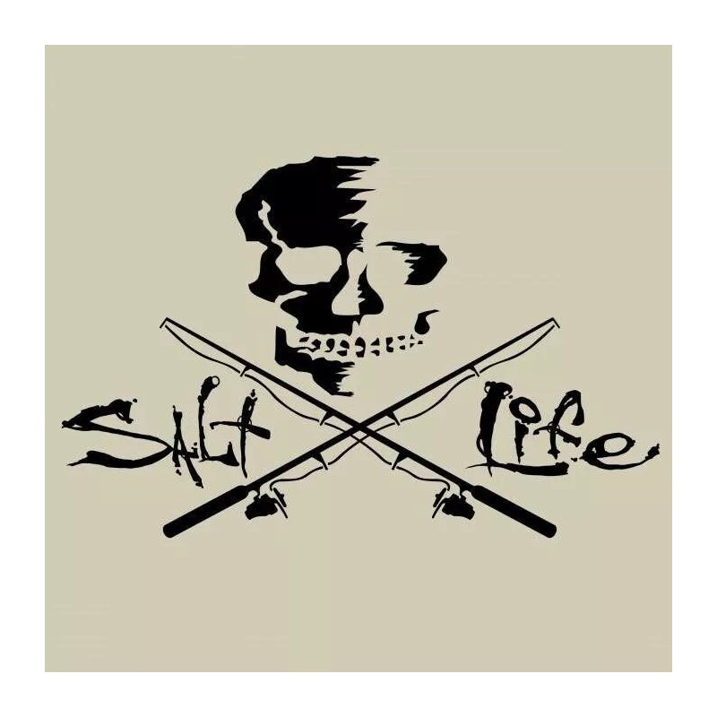 Salt Life Decal - 6.5" Small Surface Mount Sticker -