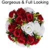 Inweder Wedding Flower Balls for Centerpieces - 2 Pcs Artificial