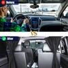 Car Window Shade Kits 3Pcs, Sun Shade Privacy Curtain, Side