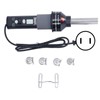 6Pcs Hot Air Gun LCD Digital Display Adjustable Portable Heating
