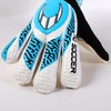 HO Soccer Trainer Arena Blue Goalkeeper Gloves, Unisex, Blue/Black
