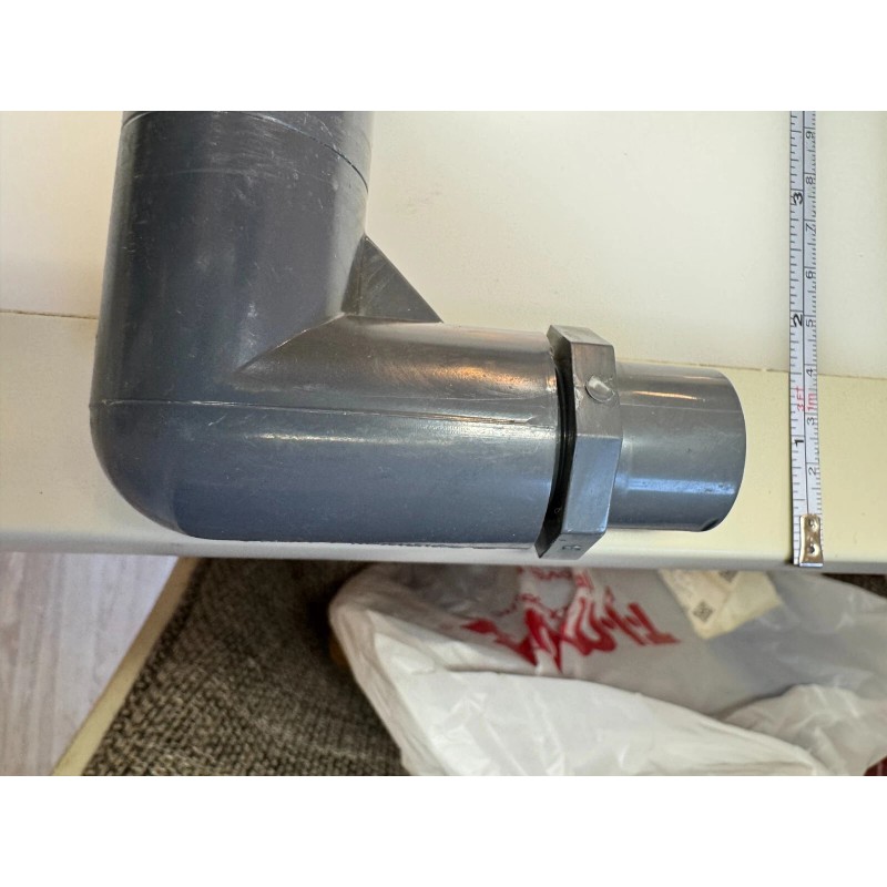kbi PVC Triple Swing Joints Assembly, Sch. 80 1/2 in.