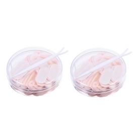 FOMIYES Natural Eyelid Stickers for Deep Crease Invisible Double Eyelid Decals Olive Half-Moon Shape Easy Application for Hooded and Droopy Eyes