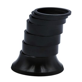 TIKBRO Bike Headset Spacer Bicycle Stem Spacers 1-1/8 inch Aluminium Alloy MTB Spacers for Road Bikes BMX 15mm 10mm 5mm 3mm 2mm 7pcs